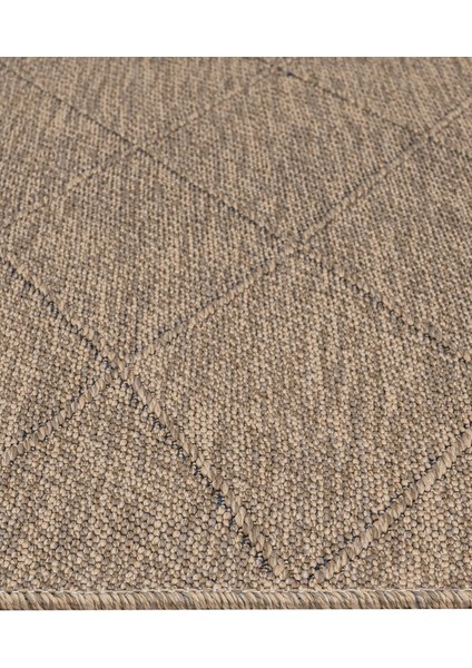 Serenade Geometrik Vizon Polyester Dikdörtgen Modern Desenli Akrilik Hav Vermeyen Leke Tutmayan Kolay Temizlenen Yumuşak Makine Salon Yolluk Mutfak Halı modelleri