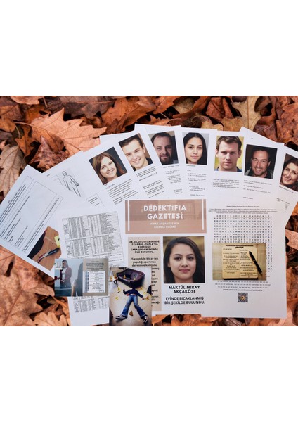 Miray Davası, Dedektif Oyunu, Dedektiflik Oyunu, Cinayet Çözme Oyunu, Suçluyu Bulma Oyunu, Suçlu Kim oyunu fiyatları