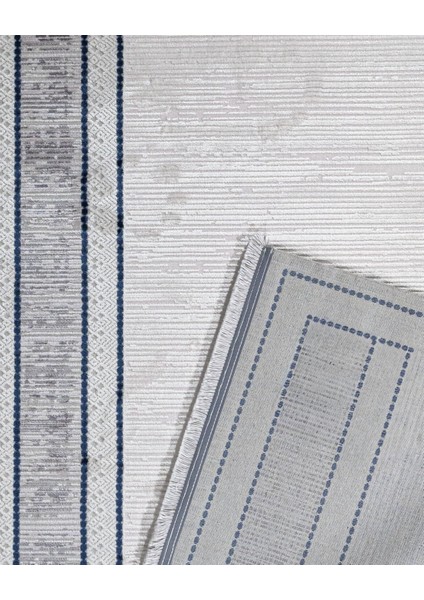 Uliana Çerçeveli Gri Viskon Dikdörtgen Modern Desenli Akrilik Hav Vermeyen Leke Tutmayan Kolay Temizlenen Yumuşak Makine Salon Yolluk Mutfak Halı modelleri