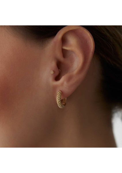 Small Ball Işlemeli Küpe fiyatları