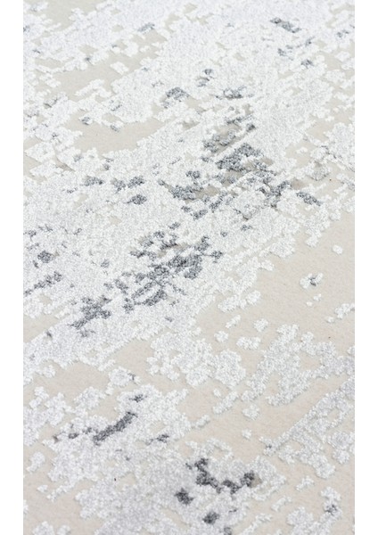 Tanvi Gri Modern Etnik Desenli Akrilik Hav Vermeyen Leke Tutmayan Kolay Temizlenen Yumuşak Makine Salon Yolluk Mutfak Halı indirimleri