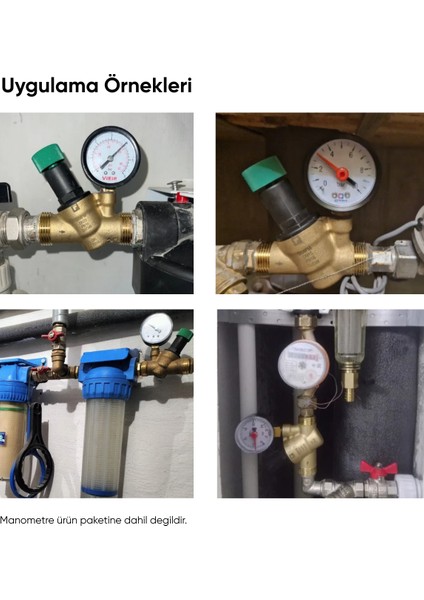 Braukmann 3/4" Su Basınç Düşürücü Vana D04FM-3/4A (Honeywell)