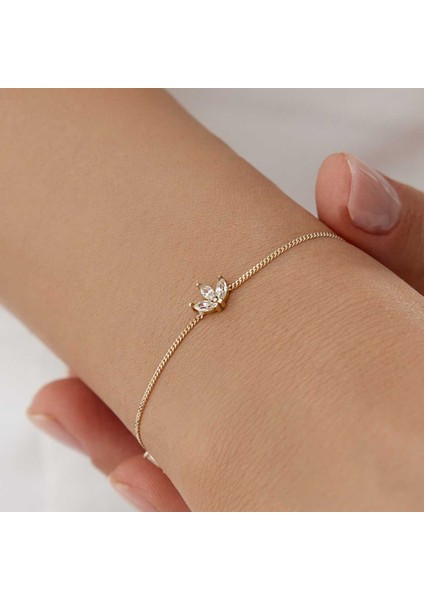 Sıralı Lotus Bileklik
