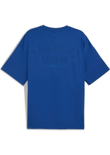 Erkek Mavi Puma Pl Lifestyle Tee Mavi Erkek T-Shirt fırsatları