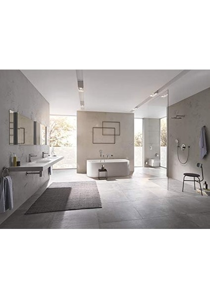 Tuvalet Fırçalık Essentials Brushed Hard Graphite - 40374AL1 modelleri