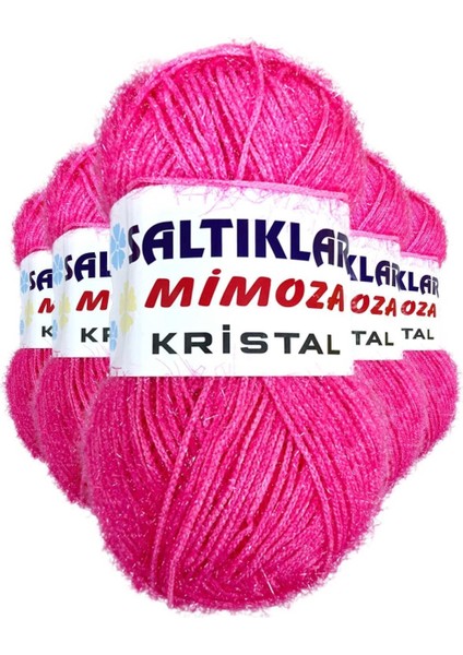 5 Adet Mimoza Kristal Işıltılı Şal Patik Yelek Ipi 16