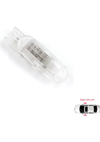 Renault Clio Mk3 Megane Mk2 3 Scenic Mk2 3 Fluence L3 Için 1 Adet Kapı Içi Aydınlatma Lambası