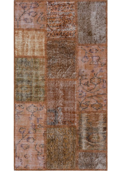 Girit Bej Çizgili Yün Modern Desenli Yün Hav Toz Vermez Leke Tutmayan Salon Yolluk Mutfak El Dokuma Halı