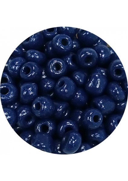 Dökme Cam Kum Boncuk Büyük Boy (6/0) 4 mm - 20 Gram - Lacivert - BNC098 fiyatları