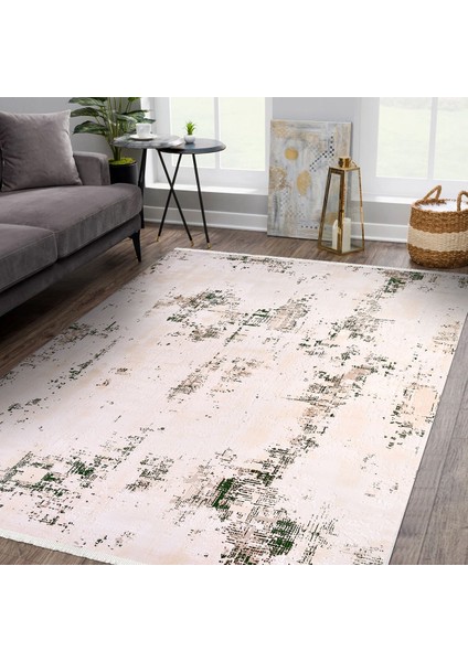 Poppy Modern Krem Akrilik Dikdörtgen Modern Desenli Akrilik Hav Vermeyen Leke Tutmayan Kolay Temizlenen Yumuşak Makine Salon Yolluk Mutfak Halı indirimleri