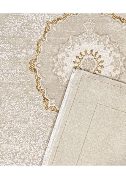 Malout Klasik Krem Akrilik Dikdörtgen Modern Desenli Akrilik Hav Vermeyen Leke Tutmayan Kolay Temizlenen Yumuşak Makine Salon Yolluk Mutfak Halı modelleri