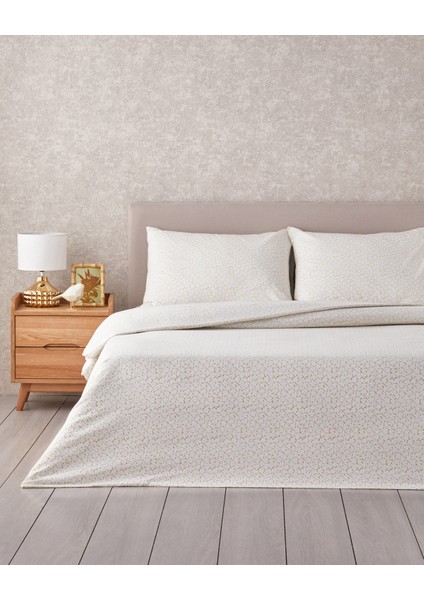 Sweet Violet Kolay Ütülenir Çift Kişilik Nevresim Takımı 200X220 cm Yağ Yeşili fiyatları