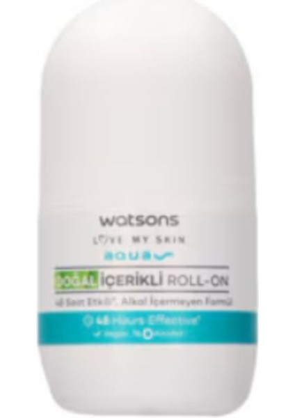 Aqua Doğal Içerikli Roll On 50 ml