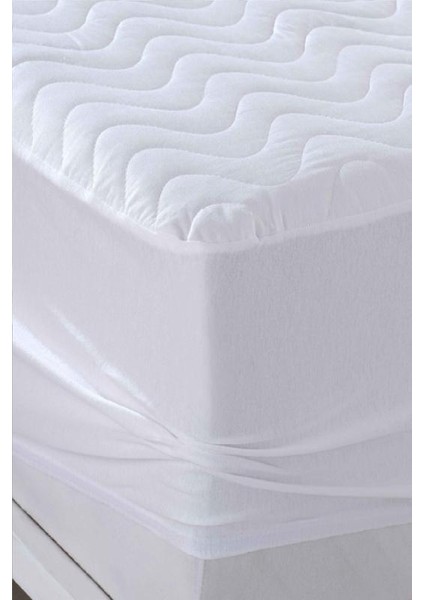 Fitted Kapitoneli Alez 220X200 cm Çift Kişilik Sıvı Geçirmez Çarşaf