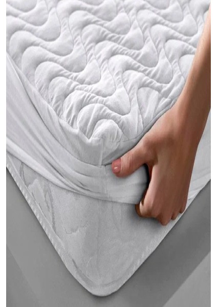 Fitted Kapitoneli Alez 220X200 cm Çift Kişilik Sıvı Geçirmez Çarşaf modelleri