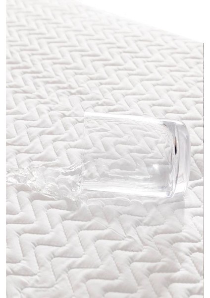 Fitted Kapitoneli Alez 220X200 cm Çift Kişilik Sıvı Geçirmez Çarşaf indirimleri