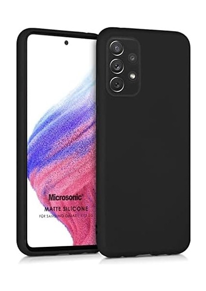 Matte Silicone Galaxy A73 5g Için Kılıf Siyah [galaxy A73 5g ile Uyumlu Kılıf - Siyah] modelleri