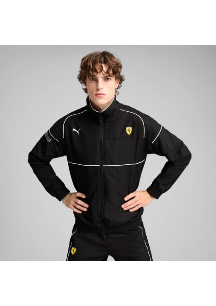 Erkek Siyah Puma Ferrari Race Sds Jacket Siyah Erkek Ceket
