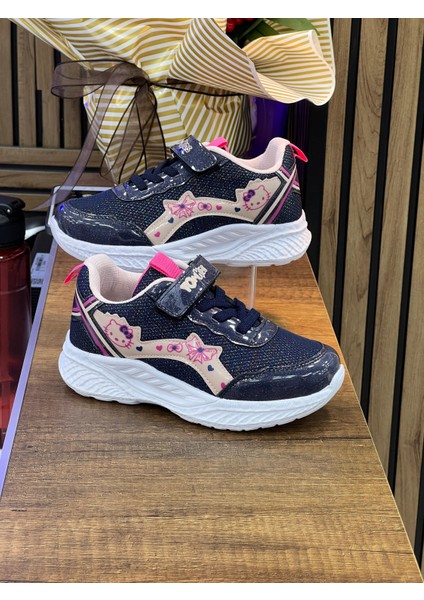 Kız Çocuk Ortopedik Spor Ayakkabı-Laci-Fuşya