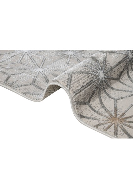 Pesaro Geometrik Vizon Mikrofiber Dikdörtgen Modern Desenli Akrilik Hav Vermeyen Leke Tutmayan Kolay Temizlenen Yumuşak Makine Salon Yolluk Mutfak Halı indirimleri