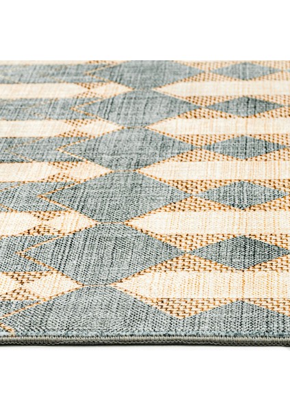 Praval Gri Modern Etnik Desenli Kadife Makinada Yıkanabilir Hav Toz Vermez Leke Tutmayan Kaymaz Taban Dijital Makine Baskı Salon Yolluk Mutfak Halı modelleri