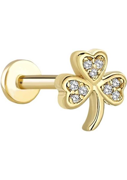 Kalp Yaprak Tragus Piercing