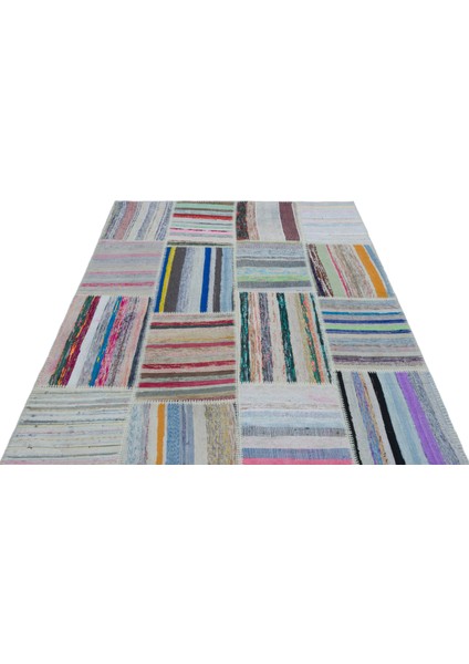 Iskece Bej Patchwork Yün Modern Desenli Yün Hav Toz Vermez Leke Tutmayan Salon Yolluk Mutfak El Dokuma Halı fiyatları
