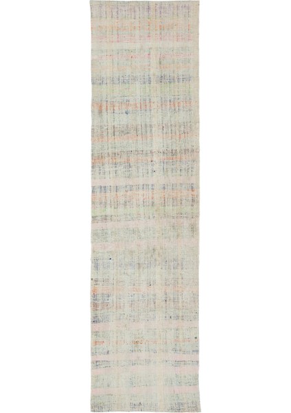 Teselya Gri Patchwork Yün Modern Desenli Yün Hav Toz Vermez Leke Tutmayan Salon Yolluk Mutfak El Dokuma Halı