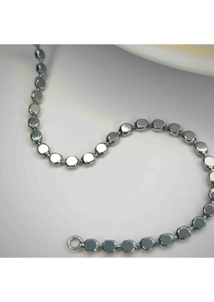 Xuping Gümüş Ezme Model Bileklik