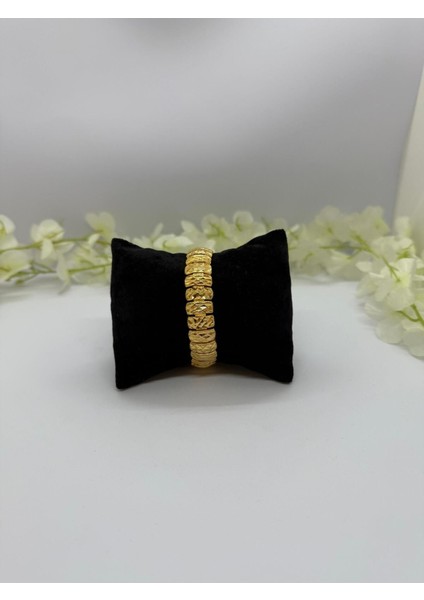 22 Ayar Altın Kaplama Özel Tasarım Bileklik Kombin LVD561 modelleri