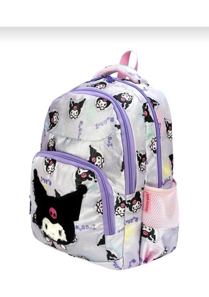 Karakter Desenli Renk Folyo Beslenmelik ve Kalemlikli Kız Ilk Okul Sırt Çantası modelleri