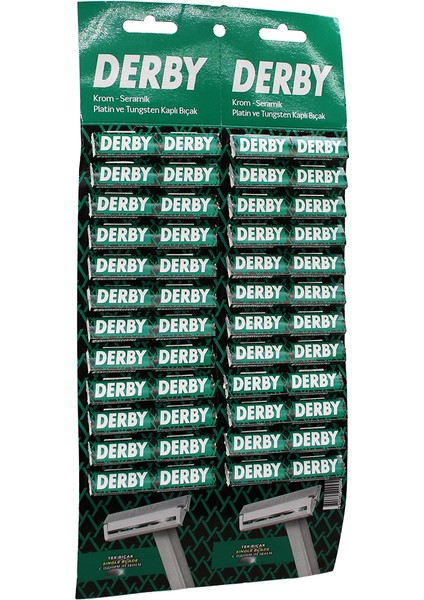 Derby Tek Bıçak Kartelalı 48 Parça