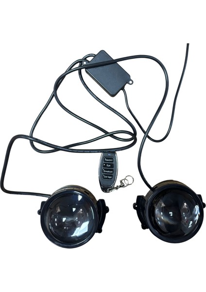 Far Içi Emoji Mercek LED 33 Görüntü 12-24V Uzaktan Kumandalı Göz Kırpar BR301 06 08 modelleri