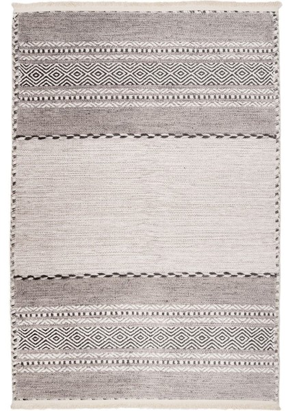 Amsterdam Etnik Bej Pamuk Dikdörtgen Modern Desenli Pamuk Makinada Yıkanabilir Hav Toz Vermez Leke Tutmayan Kaymaz Taban Dijital Makine Baskı Salon Yolluk Mutfak Halı