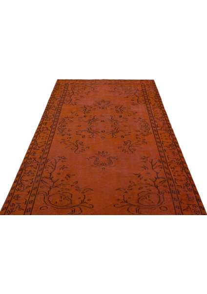 Atina Kırmızı Eskitme Yün Modern Desenli Yün Hav Toz Vermez Leke Tutmayan Salon Yolluk Mutfak El Dokuma Halı modelleri