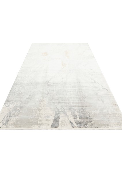 Nisha Modern Gold Akrilik Dikdörtgen Modern Desenli Akrilik Hav Vermeyen Leke Tutmayan Kolay Temizlenen Yumuşak Makine Salon Yolluk Mutfak Halı