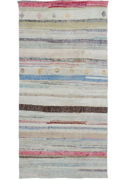 Atina Turkuaz Eskitme Yün Modern Desenli Yün Hav Toz Vermez Leke Tutmayan Salon Yolluk Mutfak El Dokuma Halı