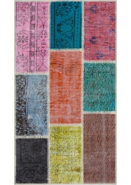 Girit Bej Çizgili Yün Modern Desenli Yün Hav Toz Vermez Leke Tutmayan Salon Yolluk Mutfak El Dokuma Halı