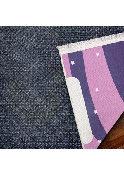 Figürlü Mor Pamuk Dikdörtgen Modern Desenli Pamuk Makinada Yıkanabilir Hav Toz Vermez Leke Tutmayan Kaymaz Taban Dijital Makine Baskı Salon Yolluk Mutfak Halı indirimleri