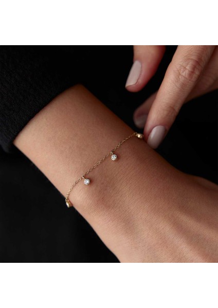 Taşlı Charm Bileklik