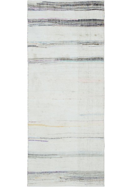 Iskece Turuncu Eskitme Yün Modern Desenli Yün Hav Toz Vermez Leke Tutmayan Salon Yolluk Mutfak El Dokuma Halı