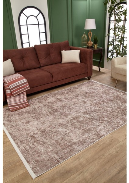 Ilam Bej Modern Etnik Desenli Makinada Yıkanabilir Hav Toz Vermez Leke Tutmayan Kaymaz Taban Dijital Makine Baskı Salon Yolluk Mutfak Halı modelleri