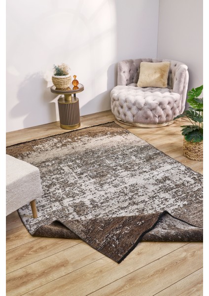 Swan Modern Vizon Pamuk Dikdörtgen Modern Desenli Akrilik Hav Vermeyen Leke Tutmayan Kolay Temizlenen Yumuşak Makine Salon Yolluk Mutfak Halı