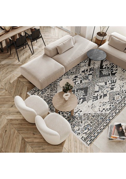 Modern Gri Pamuk Dikdörtgen Modern Desenli Pamuk Makinada Yıkanabilir Hav Toz Vermez Leke Tutmayan Kaymaz Taban Dijital Makine Baskı Salon Yolluk Mutfak Halı modelleri