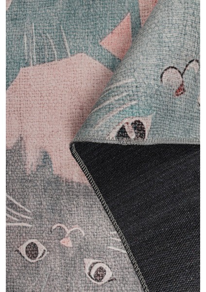 Praia Do Tofo Figürlü Mavi Polyester Dikdörtgen Modern Desenli Pamuk Makinada Yıkanabilir Hav Toz Vermez Leke Tutmayan Kaymaz Taban Dijital Makine Baskı Salon Yolluk Mutfak Halı fırsatları