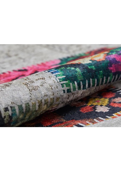 Vuhan Beyaz Patchwork Etnik Modern Desenli Makinada Yıkanabilir Hav Toz Vermez Leke Tutmayan Kaymaz Taban Dijital Makine Baskı Salon Yolluk Mutfak Halı indirimleri