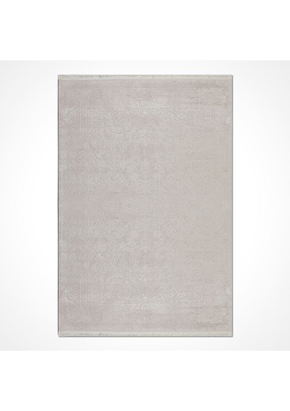 Eskitme Krem Viskon Dikdörtgen Modern Desenli Akrilik Hav Vermeyen Leke Tutmayan Kolay Temizlenen Yumuşak Makine Salon Yolluk Mutfak Halı