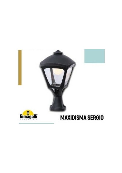 Fumagallı Maxı Dısma/sergıo E27 Power LED 15W Cct 3000/4000K