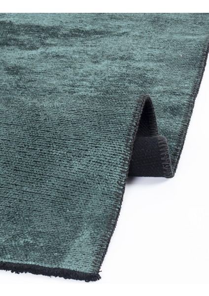 Swaroop Yeşil Düz Etnik Modern Desenli Pamuk Hav Vermeyen Leke Tutmayan Kolay Temizlenen Yumuşak Makine Salon Yolluk Mutfak Halı indirimleri