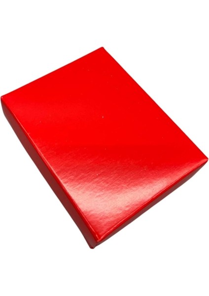 Karton Süngerli Kırmızı Renk 8/6 cm 48 Adet Üçlü Set Takı Kutusu fırsatları